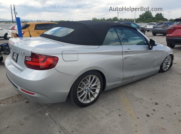 WBA1L9C5XGV325904 2016 BMW 2 SERIES Silver უკანა მარჯვენა
