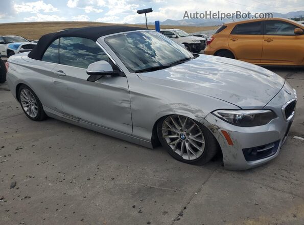 WBA1L9C5XGV325904 2016 BMW 2 SERIES Silver წინა მარჯვენა