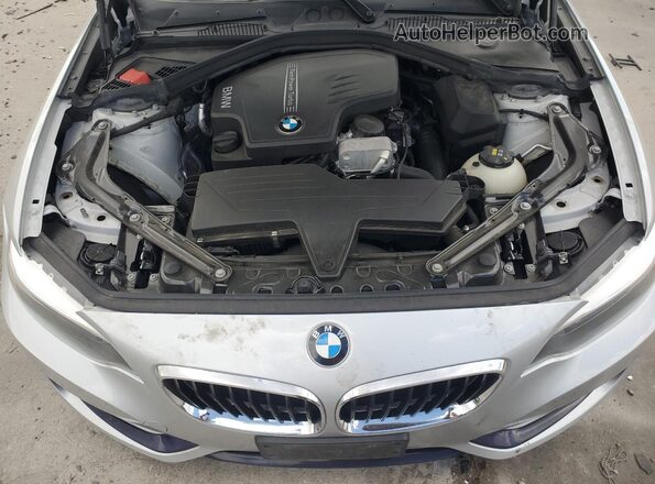 WBA1L9C5XGV325904 2016 BMW 2 SERIES Silver უკანა სალონის ხედი