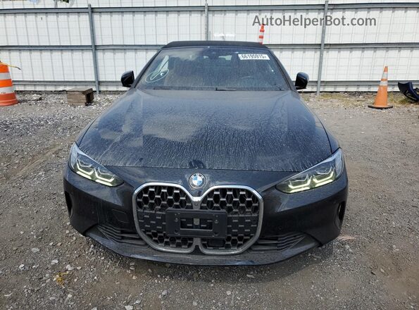 WBA23AT03MCH08412 2021 BMW 4 SERIES Black Դիմացի տեսք