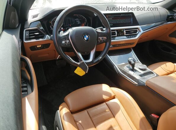 WBA23AT03MCH08412 2021 BMW 4 SERIES Black Առջևի վահանակի տեսք