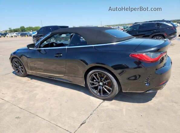 WBA23AT04NCH83461 2022 BMW 4 SERIES Черный Задняя левая четверть