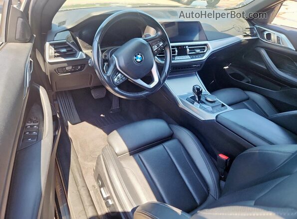 WBA23AT04NCH83461 2022 BMW 4 SERIES Черный Вид панели приборов