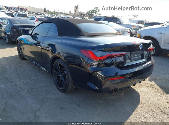 WBA23AT05PCL94344 2023 BMW 4 SERIES Black Задня ліва чверть