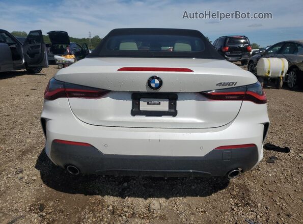 WBA23AT09MCH44606 2021 BMW 4 SERIES White Vista trasera