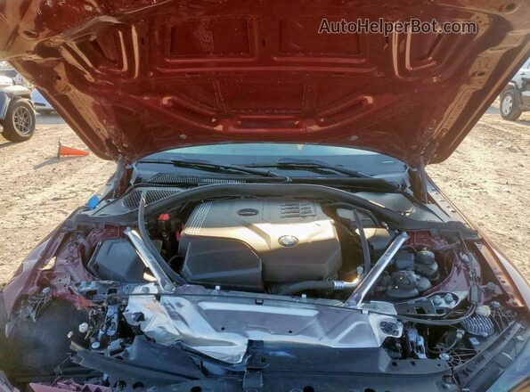 WBA23AT0XPCL16545 2023 BMW 4 SERIES Maroon Вид задньої частини салону