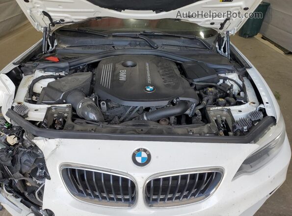 WBA2G3C37H7A25413 2017 BMW M2 White Սալոնի հետևի տեսք