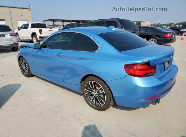 WBA2J1C08L7E68075 2020 BMW 2 SERIES Blue Rear left