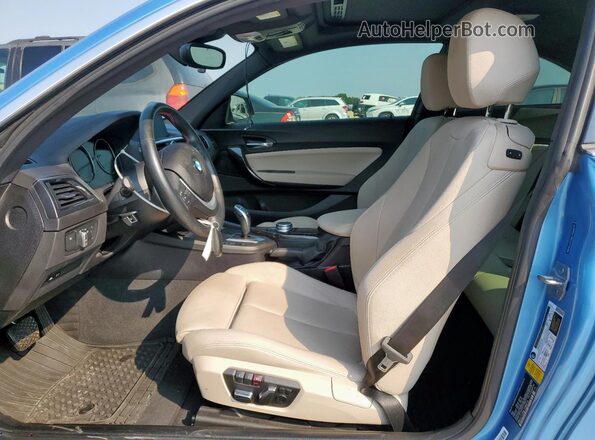 WBA2J1C08L7E68075 2020 BMW 2 SERIES Blue Front interior view