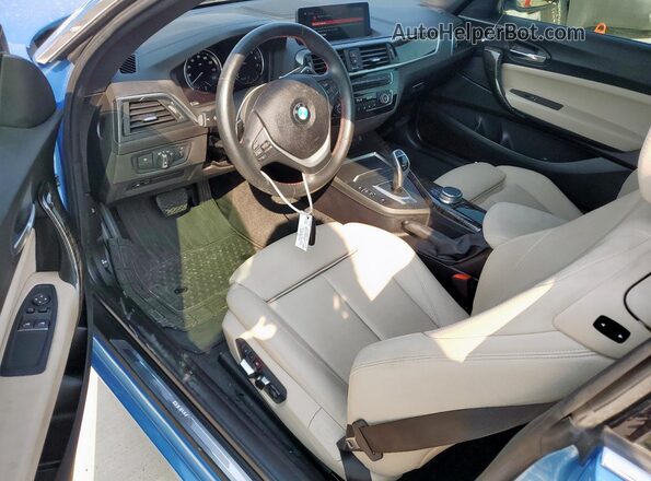 WBA2J1C08L7E68075 2020 BMW 2 SERIES Blue Dashboard view