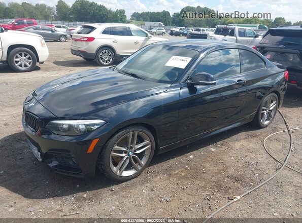 WBA2J1C51JVD09662 2018 BMW 2 SERIES Black Przód lewy