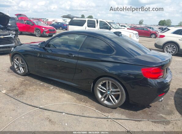 WBA2J1C51JVD09662 2018 BMW 2 SERIES Black Tył lewy
