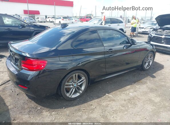 WBA2J1C51JVD09662 2018 BMW 2 SERIES Black Tył prawy