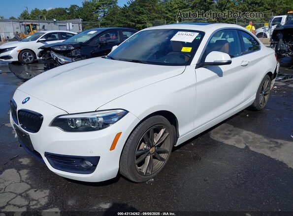 WBA2J3C01L7E62288 2020 BMW 2 SERIES White წინა მარცხენა ხედი სამი მეოთხედიდან