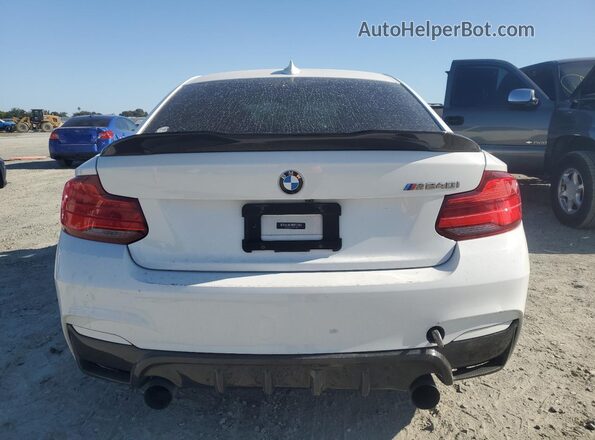 WBA2J5C53JVC07139 2018 BMW M2 White უკანა ხედი