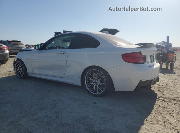 WBA2J5C53JVC07139 2018 BMW M2 White უკანა მარცხენა