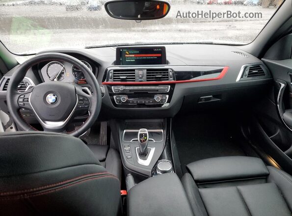 WBA2K1C55JVD41169 2018 BMW 2 SERIES White Widok deski rozdzielczej