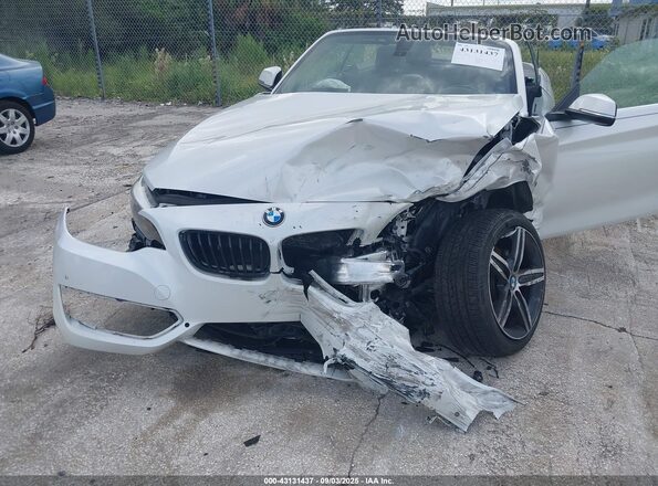 WBA2K9C54HV647155 2017 BMW 2 SERIES White Rear view