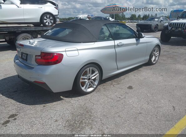 WBA2K9C58HV647160 2017 BMW 2 SERIES Silver Задня права чверть