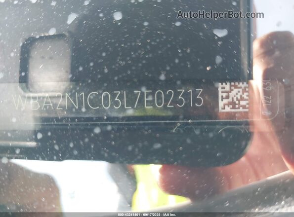 WBA2N1C03L7E02313 2020 BMW M2 Белый Вид подкапотного пространства