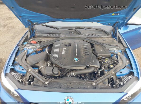 WBA2N1C5XJVC28213 2018 BMW M2 Синий Вид сзади