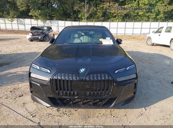 WBA33EJ03PCM58220 2023 BMW 7 SERIES Black Vista frontal