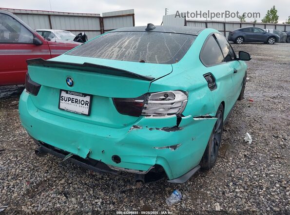 WBA3R1C59GK195883 2016 BMW 4 SERIES Light Blue 