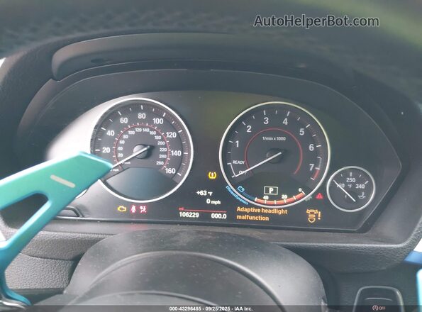 WBA3R1C59GK195883 2016 BMW 4 SERIES Light Blue Հետևի նստատեղերի տեսք