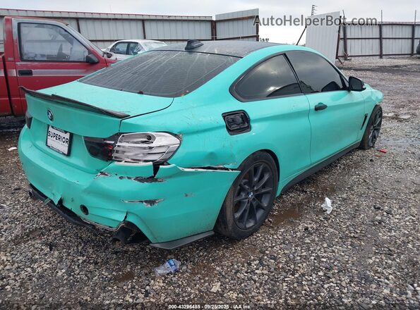 WBA3R1C59GK195883 2016 BMW 4 SERIES Light Blue Հետևի աջ