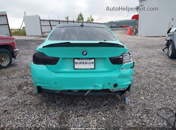 WBA3R1C59GK195883 2016 BMW 4 SERIES Light Blue 