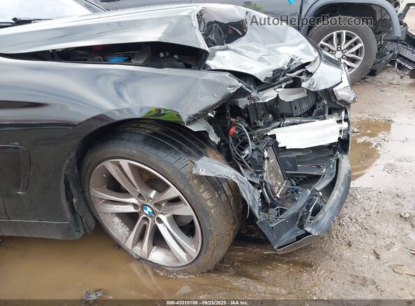 WBA3T1C54GP823613 2016 BMW 4 SERIES Black Front view