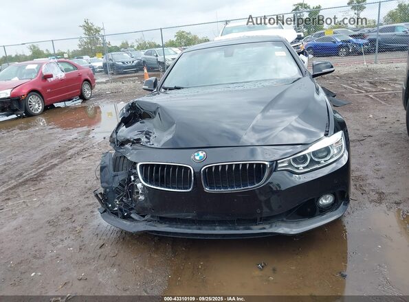 WBA3T1C54GP823613 2016 BMW 4 SERIES Black Instrument cluster view
