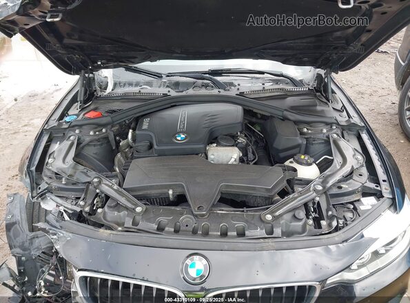 WBA3T1C54GP823613 2016 BMW 4 SERIES Black Rear view