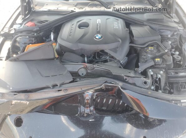 WBA4F7C52HG437725 2017 BMW 4 SERIES Black უკანა სალონის ხედი