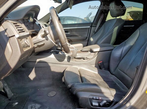 WBA4F7C53HG786070 2017 BMW 4 SERIES Charcoal Front interior view