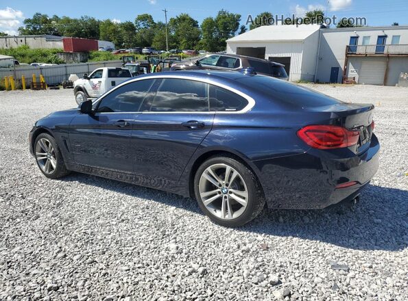 WBA4J3C56KBL05420 2019 BMW 4 SERIES Синий Задняя левая четверть