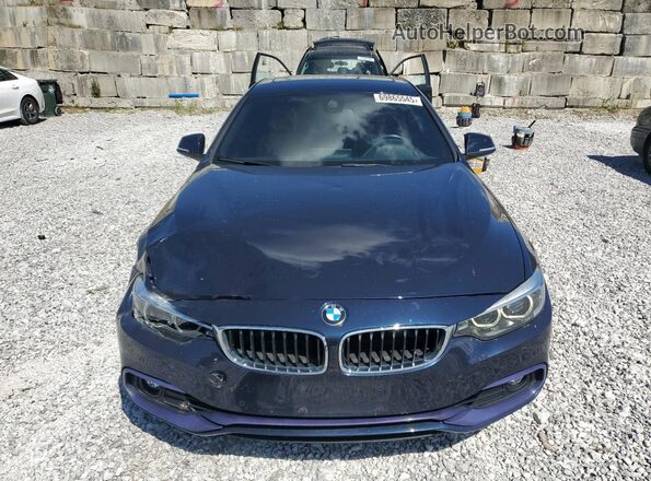 WBA4J3C56KBL05420 2019 BMW 4 SERIES Синий Вид спереди