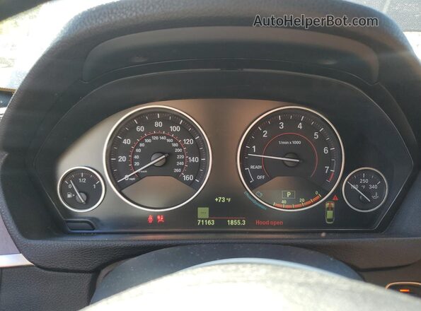 WBA4J3C56KBL05420 2019 BMW 4 SERIES Синий Вид щитка приборов