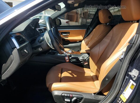 WBA4J3C56KBL05420 2019 BMW 4 SERIES Синий Вид салона спереди