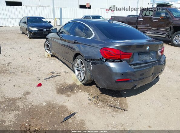 WBA4J5C59KBM66131 2019 BMW 4 SERIES Серый Задняя левая четверть