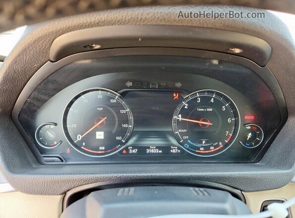 WBA4Z1C02L5N35781 2020 BMW 4 SERIES White Vista del cuadro de instrumentos
