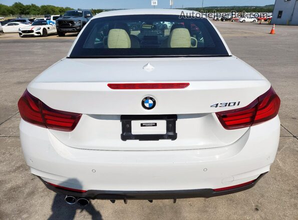 WBA4Z1C02L5N35781 2020 BMW 4 SERIES White Vista trasera