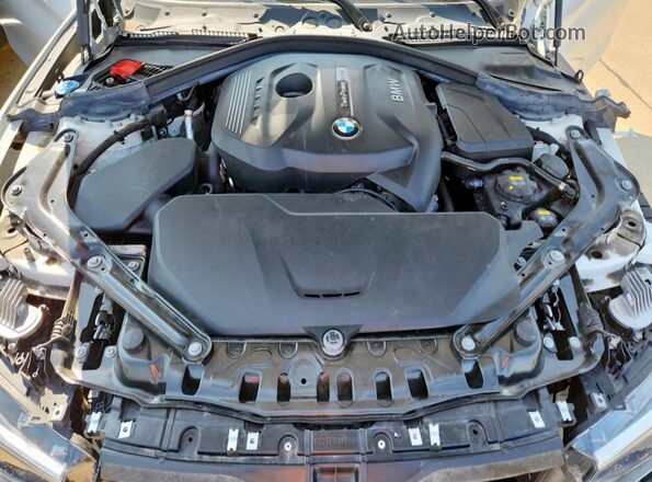 WBA4Z1C02L5N35781 2020 BMW 4 SERIES White Vista interior trasera