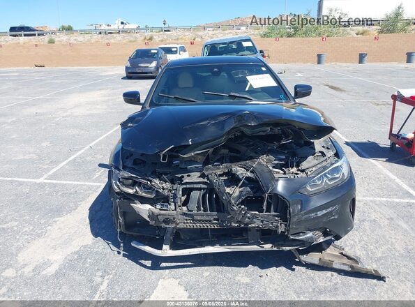 WBA53AP02NCH59974 2022 BMW 4 SERIES Черный Вид щитка приборов