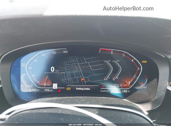 WBA53BH01MWX05211 2021 BMW 5 SERIES White Հետևի նստատեղերի տեսք