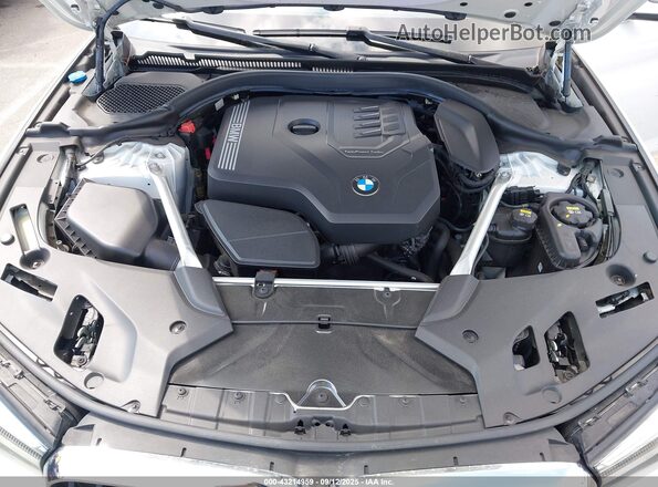 WBA53BH01MWX05211 2021 BMW 5 SERIES White Հետևի տեսք