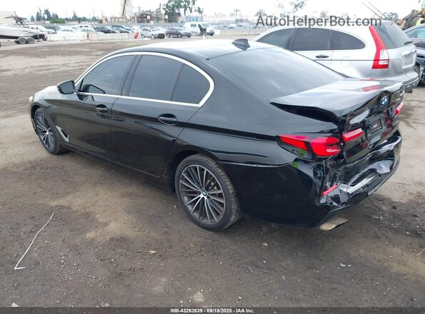 WBA53BH02PCM79511 2023 BMW 5 SERIES Black Trasero izquierdo