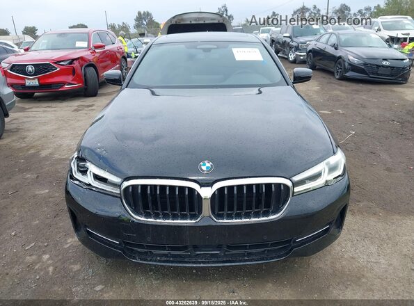 WBA53BH02PCM79511 2023 BMW 5 SERIES Black Vista del cuadro de instrumentos
