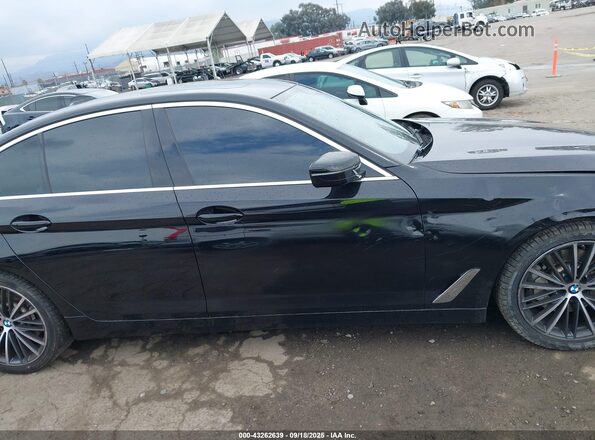 WBA53BH02PCM79511 2023 BMW 5 SERIES Black Vista interior trasera