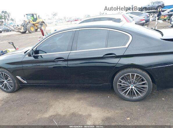 WBA53BH02PCM79511 2023 BMW 5 SERIES Black Vista interior de 360 grados